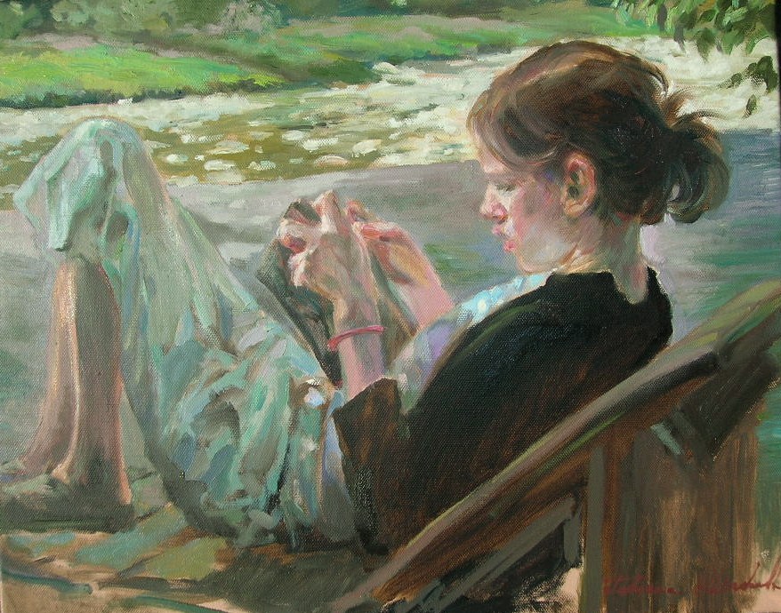 Reading girl