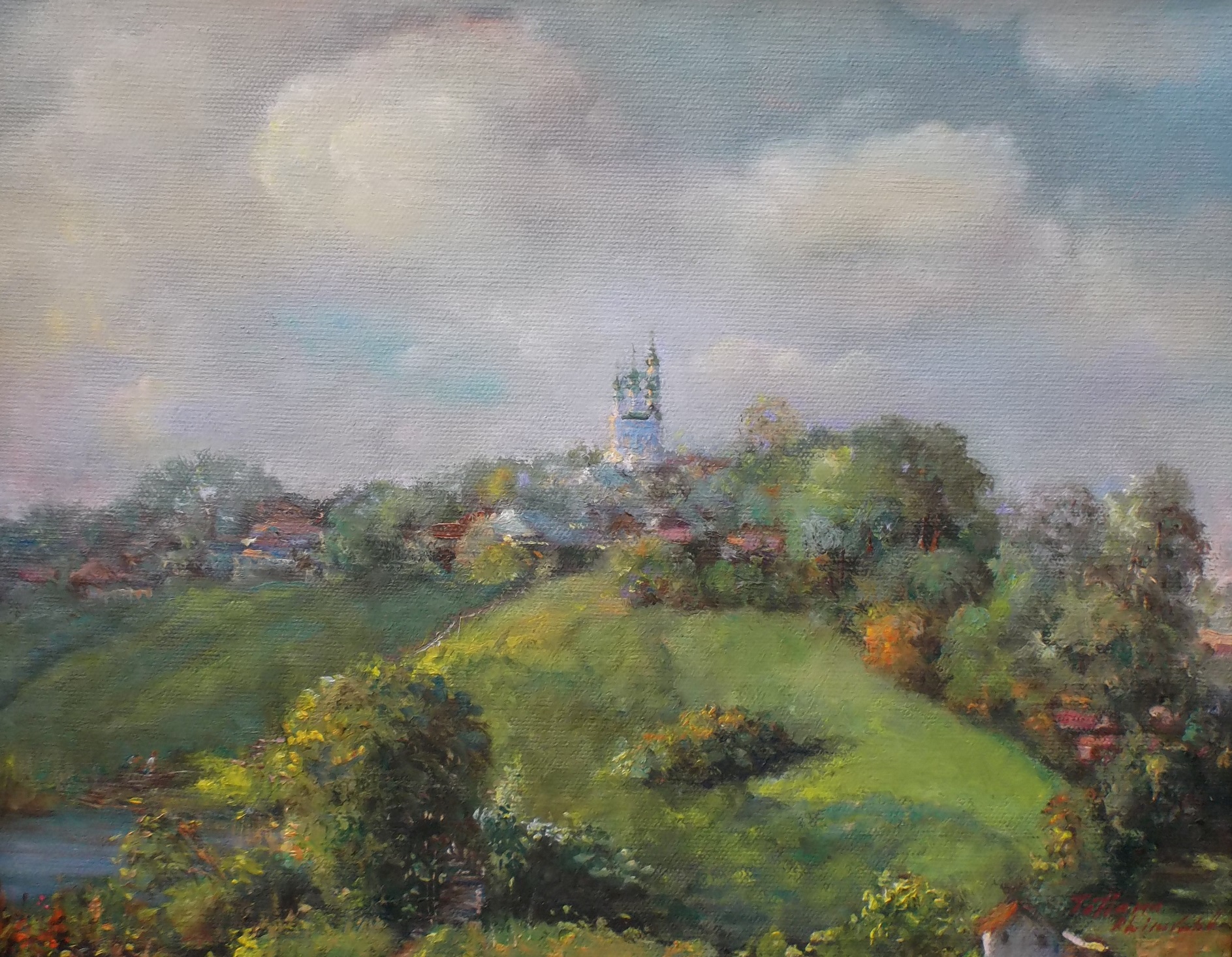 Russian Village by Tatiana Rhinevault - Click for Details