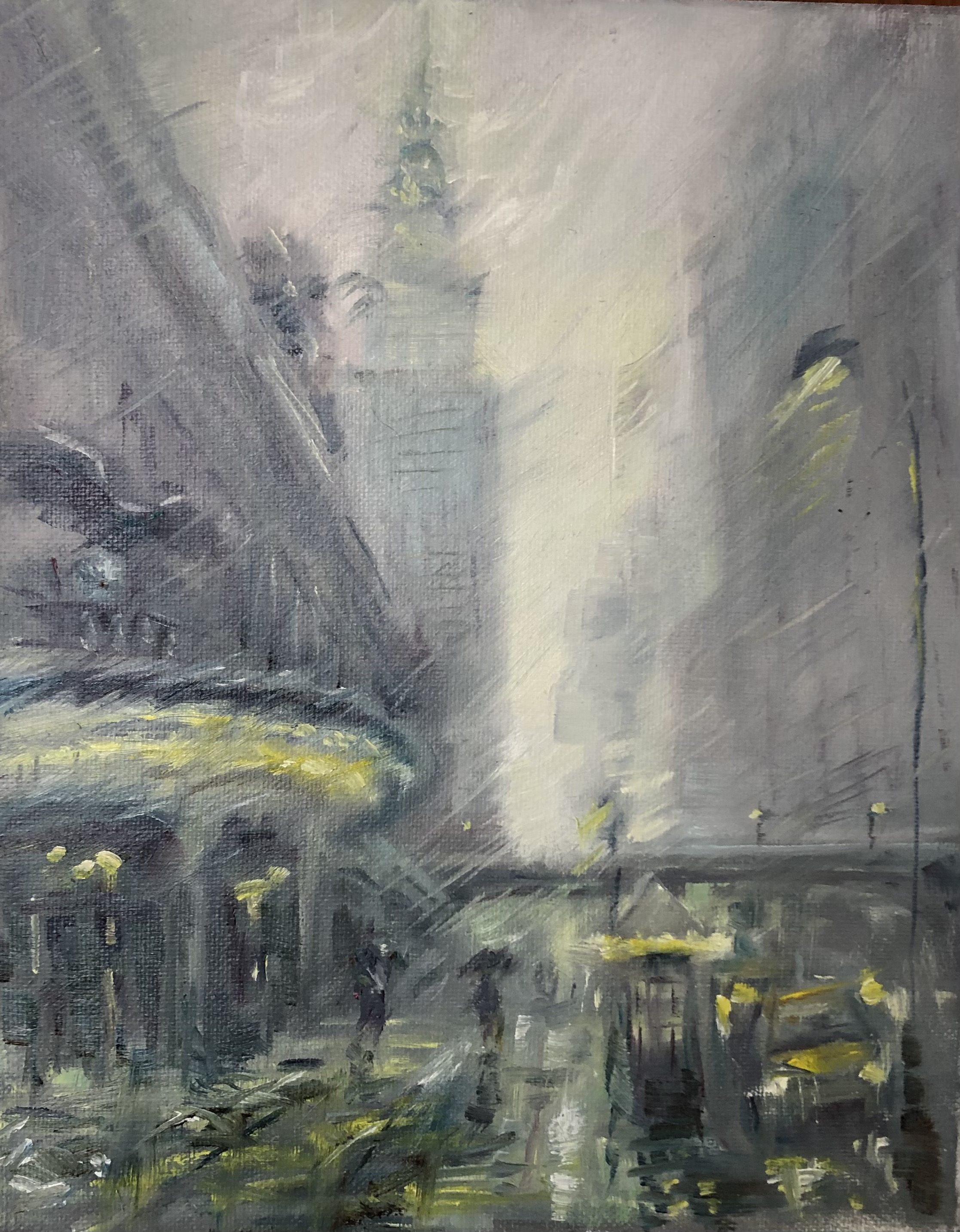 Grand Central Terminal Rainy Day by Tatiana Rhinevault - Click for Details