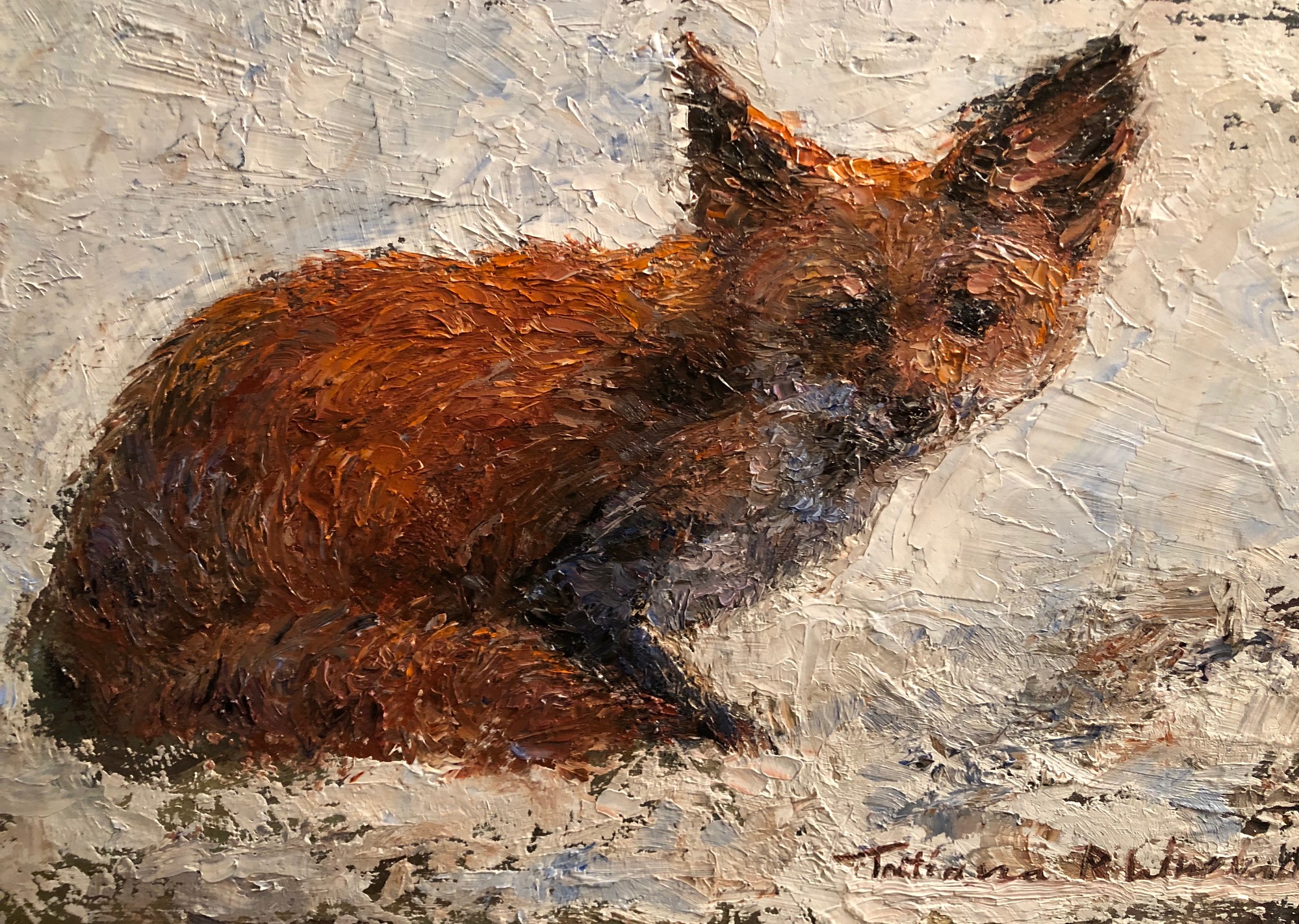 Red Fox by Tatiana Rhinevault - Click for Details